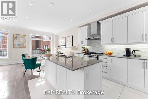 52 Titan Trail, Markham, ON - Indoor Photo Showing Kitchen With Double Sink With Upgraded Kitchen