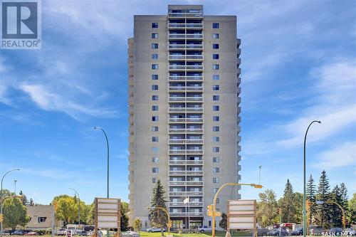 501 3520 Hillsdale Street, Regina, SK - Outdoor With Balcony With Facade