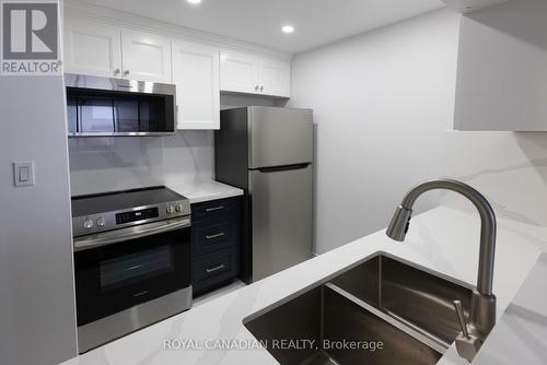 2418 - 88 Corporate Drive, Toronto, ON - Indoor Photo Showing Kitchen With Double Sink