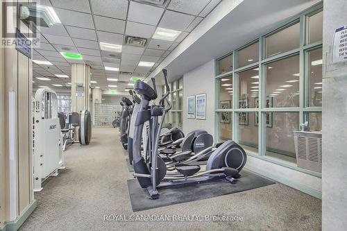 2418 - 88 Corporate Drive, Toronto, ON - Indoor Photo Showing Gym Room