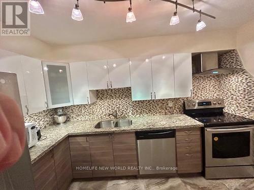 1102 - 3300 Don Mills Road, Toronto, ON - Indoor Photo Showing Kitchen With Double Sink With Upgraded Kitchen