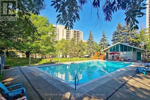 1102 - 3300 Don Mills Road, Toronto, ON - Outdoor With In Ground Pool