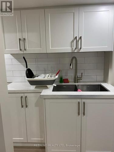 8 Saber Court, Toronto, ON - Indoor Photo Showing Kitchen With Double Sink