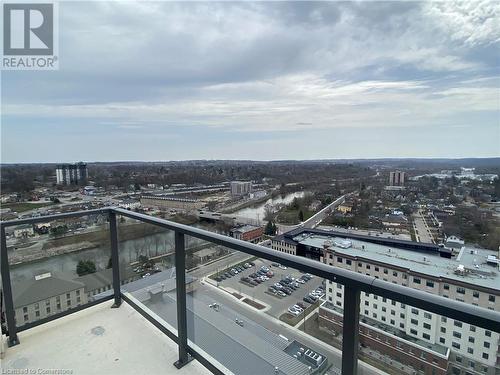 15 Glebe Street Unit# 1813, Cambridge, ON - Outdoor With Balcony With View