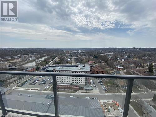 15 Glebe Street Unit# 1813, Cambridge, ON - Outdoor With Balcony With View