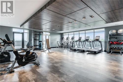 15 Glebe Street Unit# 1813, Cambridge, ON - Indoor Photo Showing Gym Room