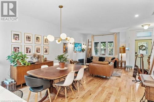 120 Gibson Avenue, Hamilton, ON - Indoor Photo Showing Dining Room