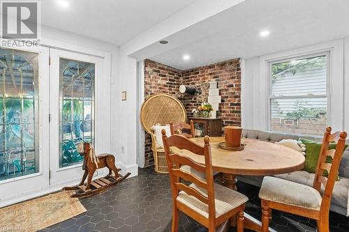 120 Gibson Avenue, Hamilton, ON - Indoor Photo Showing Dining Room