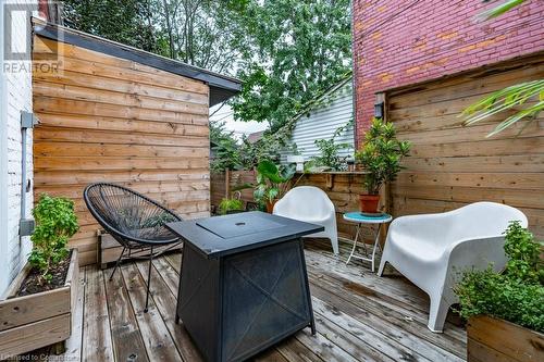 120 Gibson Avenue, Hamilton, ON - Outdoor With Deck Patio Veranda With Exterior