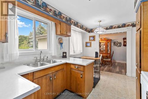 289 Whiting Street, Ingersoll (Ingersoll - South), ON - Indoor Photo Showing Kitchen With Double Sink