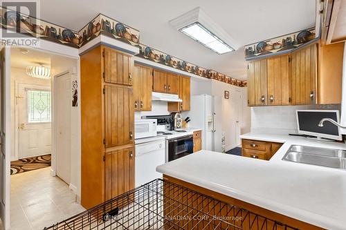 289 Whiting Street, Ingersoll (Ingersoll - South), ON - Indoor Photo Showing Kitchen With Double Sink