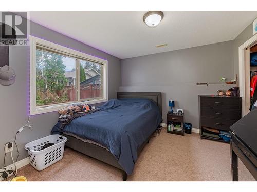 4th bedroom, downstairs - 1791 23 Street Ne, Salmon Arm, BC - Indoor Photo Showing Bedroom