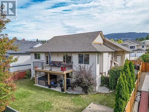 Nice deck with spacious yard - 1791 23 Street Ne, Salmon Arm, BC - Outdoor With Deck Patio Veranda