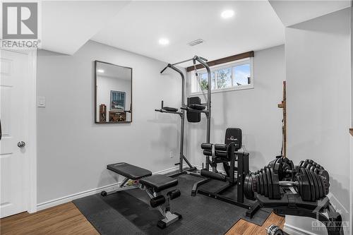 28 Yanik Street, Limoges, ON - Indoor Photo Showing Gym Room