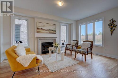 59 Hoad Street, Clarington, ON - Indoor Photo Showing Living Room With Fireplace