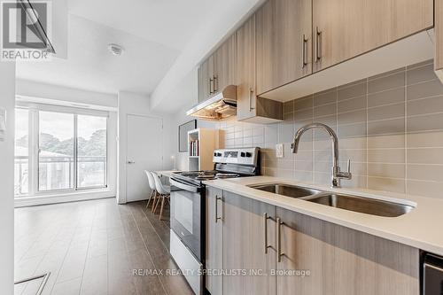 407 - 1 Falaise Road, Toronto, ON - Indoor Photo Showing Kitchen With Double Sink