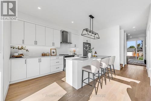 58 - 85 Tunks Lane, Middlesex Centre (Komoka), ON - Indoor Photo Showing Kitchen With Upgraded Kitchen