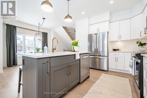 56 Hedley Lane, Centre Wellington, ON - Indoor Photo Showing Kitchen With Stainless Steel Kitchen With Upgraded Kitchen