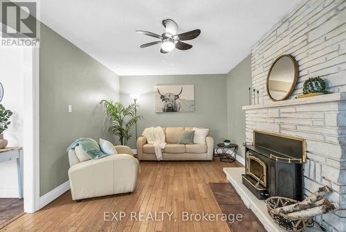 1 Windover Drive, Georgina, ON - Indoor Photo Showing Living Room With Fireplace