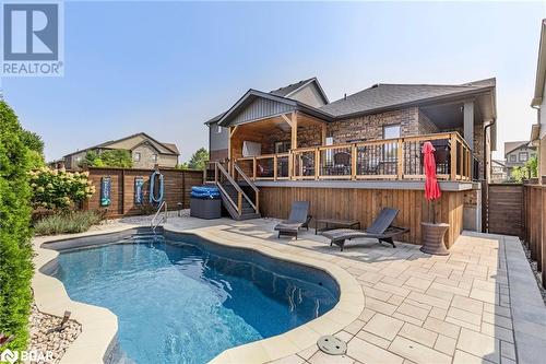 170 Summerset Drive Drive, Barrie, ON - Outdoor With In Ground Pool With Deck Patio Veranda