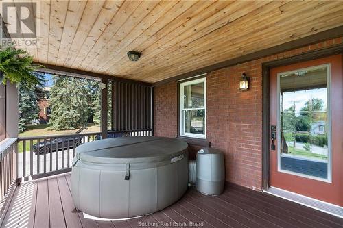 232 Montcalm, Sudbury, ON - Outdoor With Deck Patio Veranda With Exterior