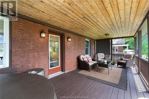 232 Montcalm, Sudbury, ON - Outdoor With Deck Patio Veranda With Exterior