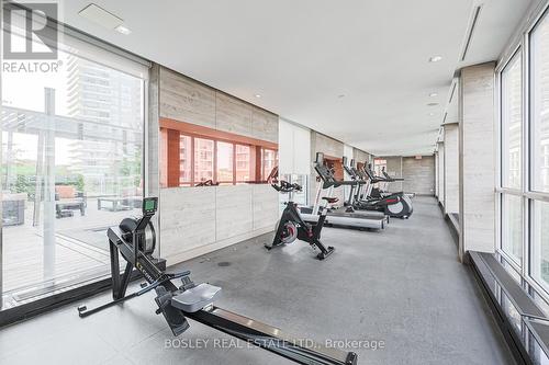 318 - 121 Mcmahon Drive, Toronto, ON - Indoor Photo Showing Gym Room