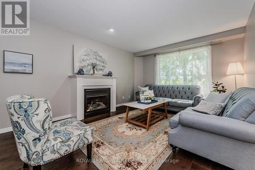 547 St Moritz Avenue, Waterloo, ON - Indoor Photo Showing Living Room With Fireplace