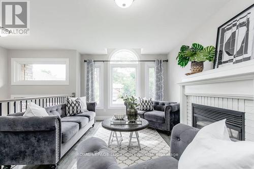 1 Timberland Crescent, Wasaga Beach, ON - Indoor Photo Showing Living Room With Fireplace