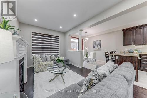 34 Rangemore Road, Brampton, ON - Indoor Photo Showing Living Room