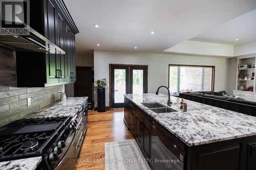 79 Concession 3, Norfolk, ON - Indoor Photo Showing Kitchen With Double Sink With Upgraded Kitchen