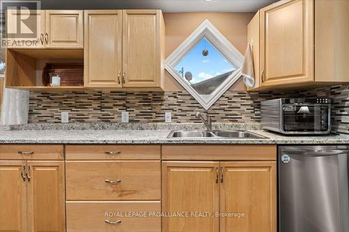 36 Emma Street, Stirling-Rawdon, ON - Indoor Photo Showing Kitchen With Double Sink