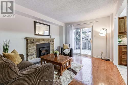 65 Tideswell Boulevard, Toronto, ON - Indoor Photo Showing Living Room With Fireplace