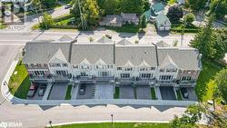 Rear view of townhouse complex - 