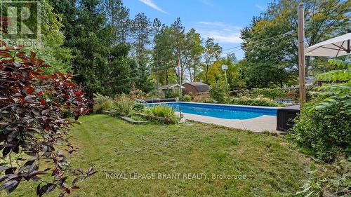 11 Ravine Crescent, Haldimand, ON - Outdoor With In Ground Pool With Backyard