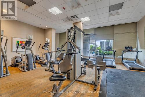 2205 - 5791 Yonge Street, Toronto, ON - Indoor Photo Showing Gym Room