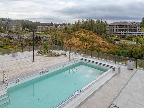 1106-2000 Hannington Rd, Langford, BC - Outdoor With In Ground Pool With View