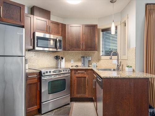 217-1600 Stroulger Rd, Nanoose Bay, BC - Indoor Photo Showing Kitchen With Upgraded Kitchen