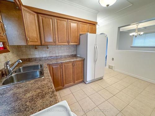 Main-133 Cavell Ave, Hamilton, ON - Indoor Photo Showing Kitchen With Double Sink