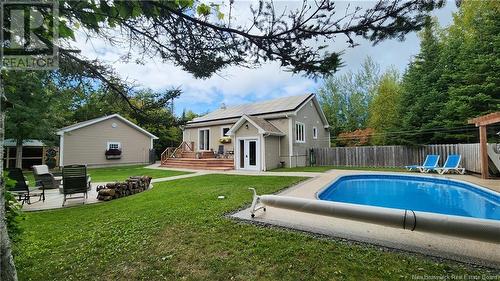 474 Rue Du Portage, Petite-Lamèque, NB - Outdoor With In Ground Pool With Backyard