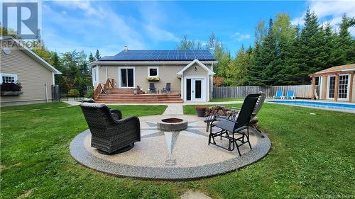 474 Rue Du Portage, Petite-Lamèque, NB - Outdoor With In Ground Pool With Deck Patio Veranda With Backyard With Exterior