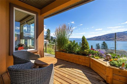 6376 Topham Place, Peachland, BC - Outdoor With Body Of Water With Deck Patio Veranda With Exterior