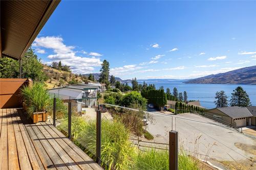 6376 Topham Place, Peachland, BC - Outdoor With Body Of Water With Deck Patio Veranda With View