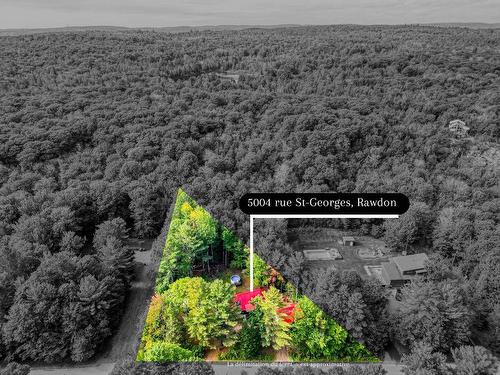 Photo aÃ©rienne - 5004 Rue St-Georges, Rawdon, QC - Outdoor With View