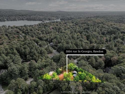 Photo aÃ©rienne - 5004 Rue St-Georges, Rawdon, QC - Outdoor With View