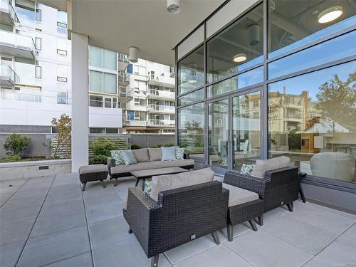 705-960 Yates St, Victoria, BC - Outdoor With Deck Patio Veranda With Exterior