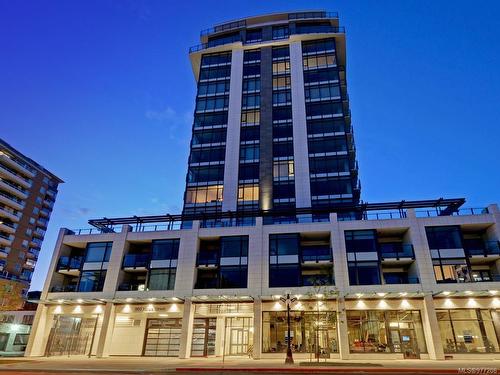 705-960 Yates St, Victoria, BC - Outdoor With Balcony With Facade