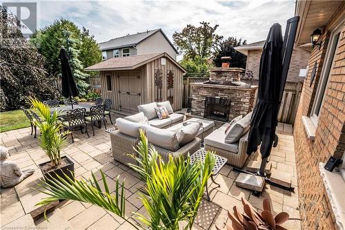 487 Eaglewood Drive, Hamilton, ON - Outdoor With Deck Patio Veranda