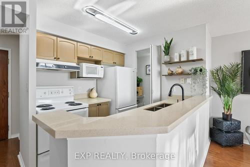 603 - 1625 Pickering Parkway, Pickering (Village East), ON - Indoor Photo Showing Kitchen With Double Sink