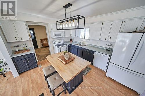 2 Maxwell Street, Kawartha Lakes (Dunsford), ON - Indoor Photo Showing Kitchen With Double Sink